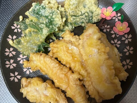 *米粉で揚げる鶏天*